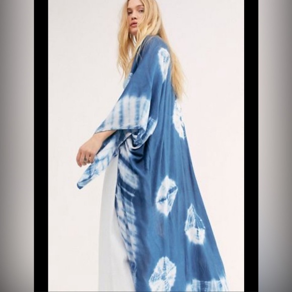 FREE PEOPLE Spellbound Tie Dye Kimono, NWOT OS - Picture 1 of 5